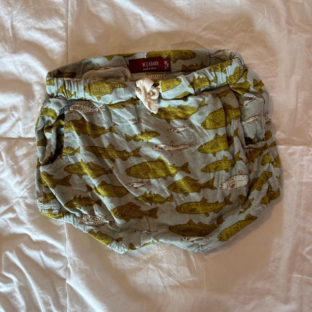 Milkbarn baby bloomer shorts